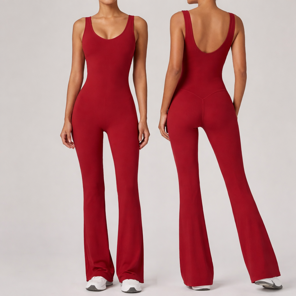 Kaylee jumpsuit - red