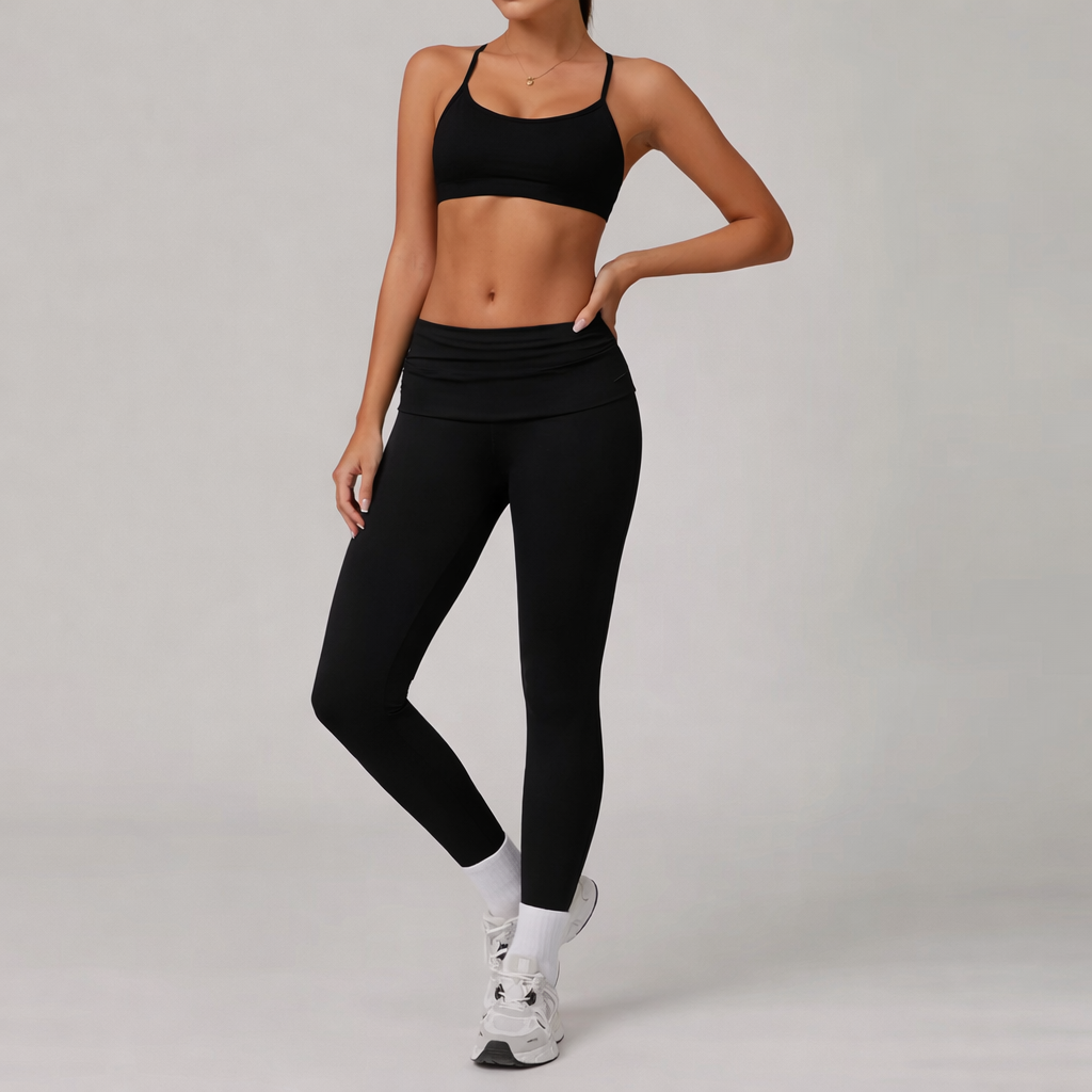 Jolie set long - black