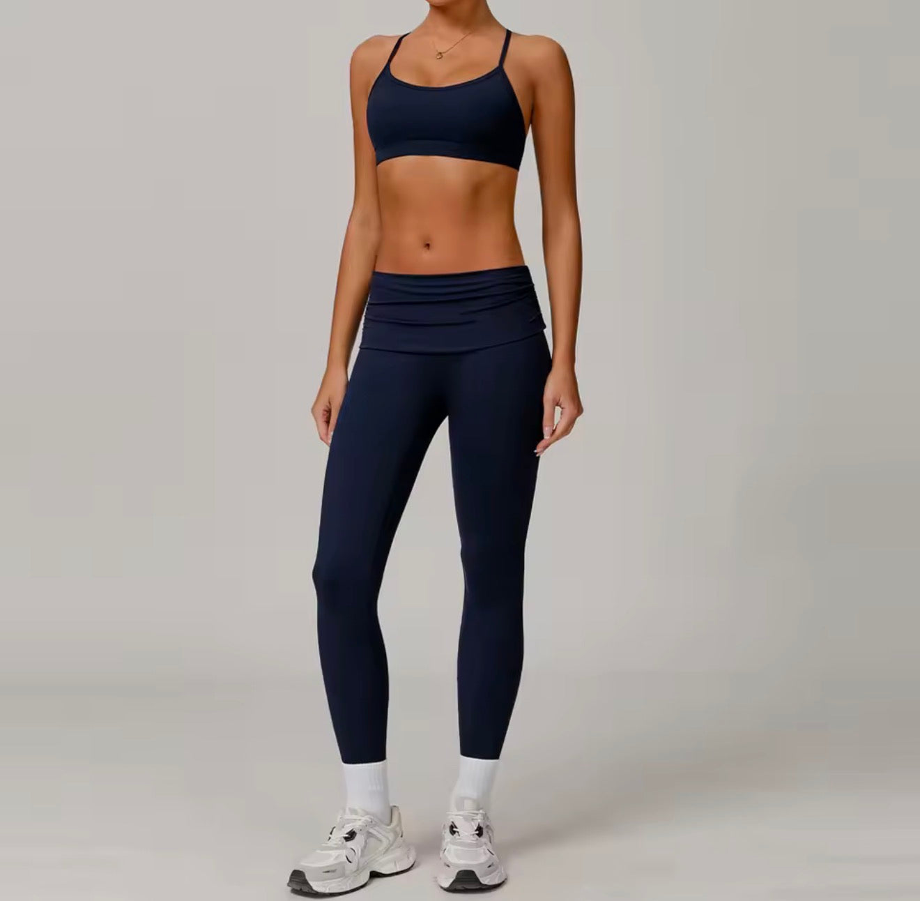 Jolie set long - navy
