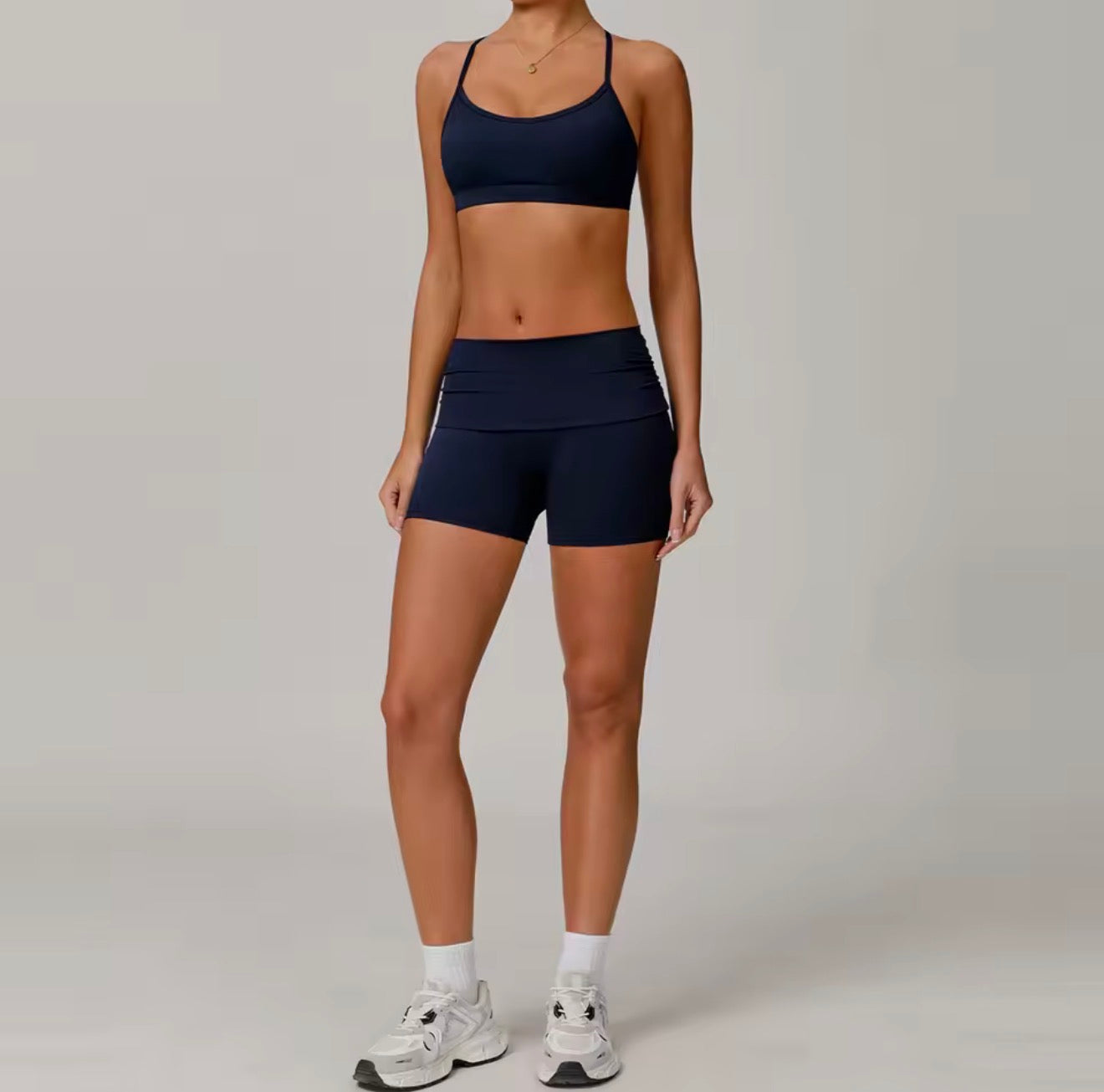 Jolie set short - navy